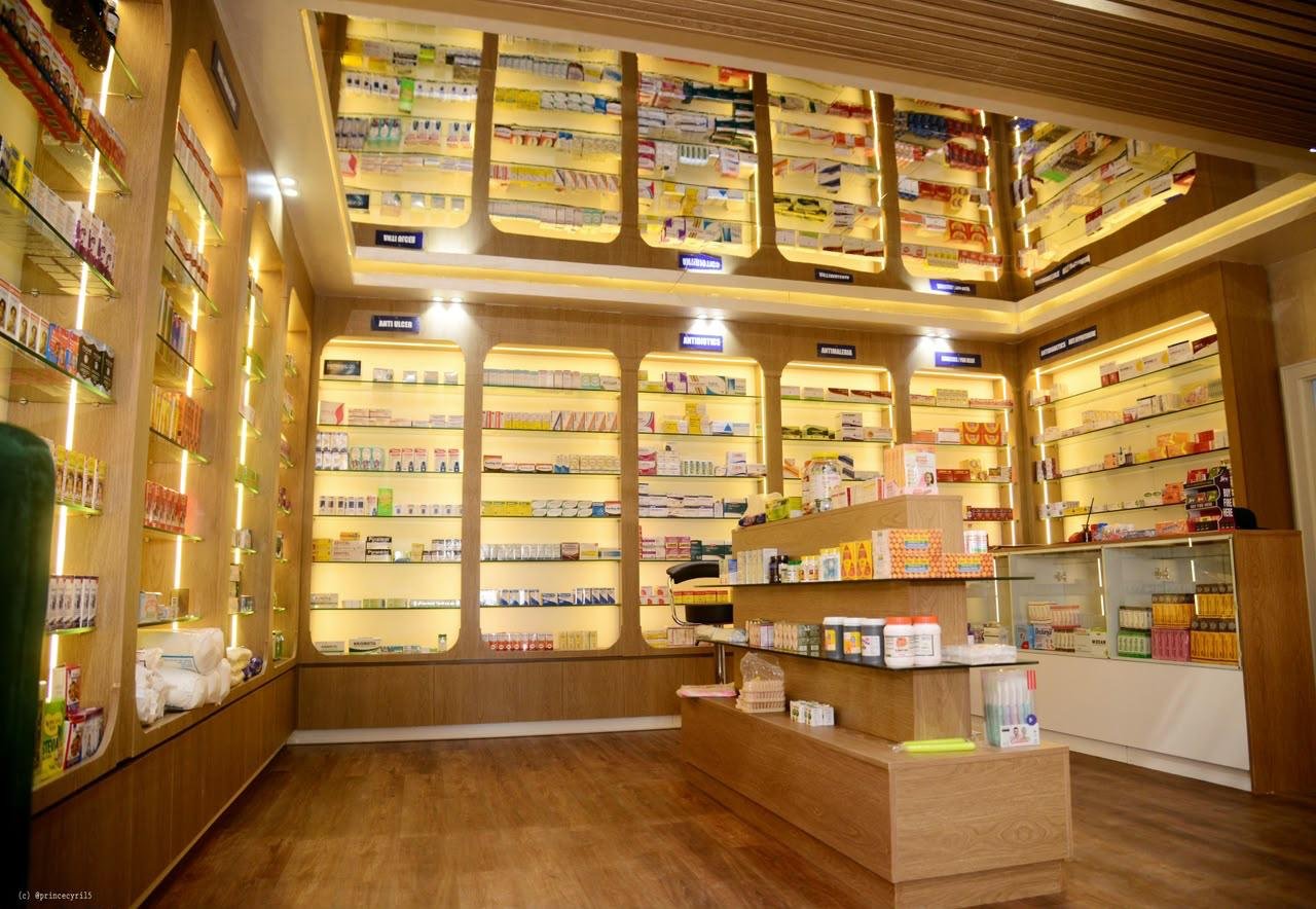 Pharmacy display area
